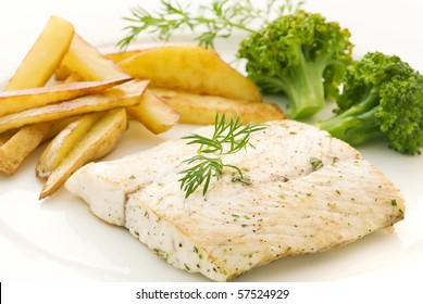 Barramundi Fillet With Chips