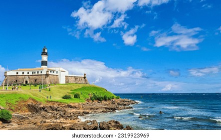 Barra's lighthouse in Salvador, Bahia Brazil