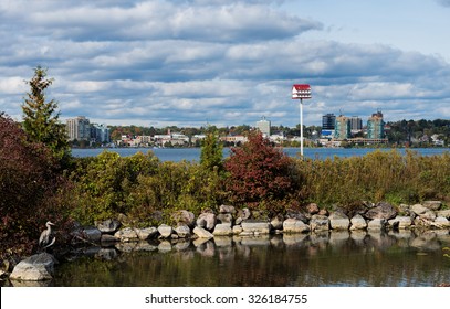 Barrie Skyline With Kempenfelt Bay 