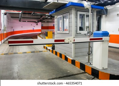 Barrier In A Car Park