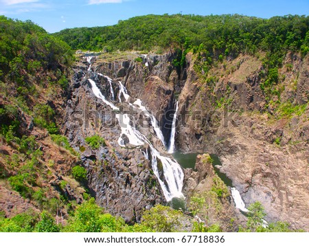 Barron Falls in Barron Gorge National Park - Queensland, Australia