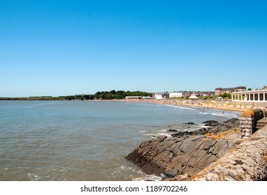 Barry Island Beach In Wales, UK