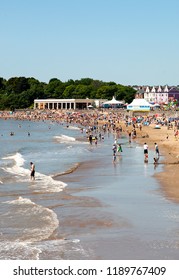 Barry Island Beach In Wales, UK