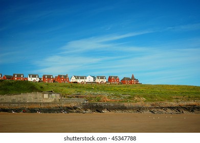 Barry Island Taken From The Beach In Sunny Day