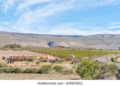 BARRYDALE, SOUTH AFRICA - MARCH 25, 2017: Roadhouse, Bar And Accommodation Facilities On The Scenic Route 62