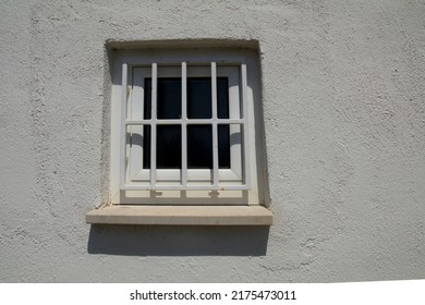 Bars on the windows like in a prison
