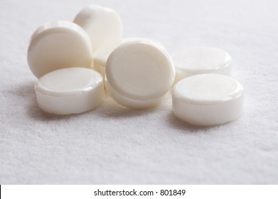 bars of white soap