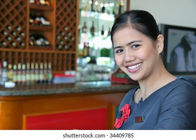 bartender at work
