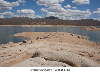 Bartlett Lake With Clouds And Water