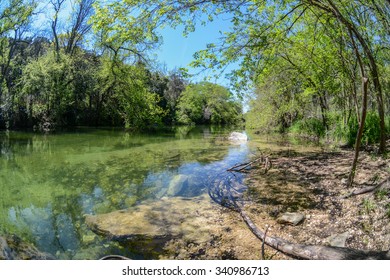 Barton Creek In Austin, Texas