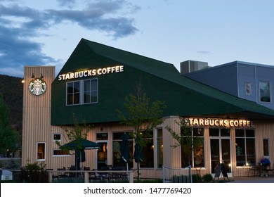 Basalt, Colorado, USA. 2018: Starbucks Resturant 