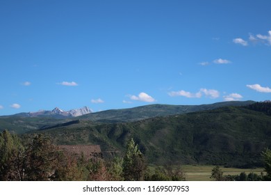 Basalt, Colorado, USA Near Aspen Summer Before 2018 Fire