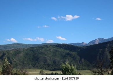 Basalt, Colorado, USA Near Aspen Summer Before 2018 Fire