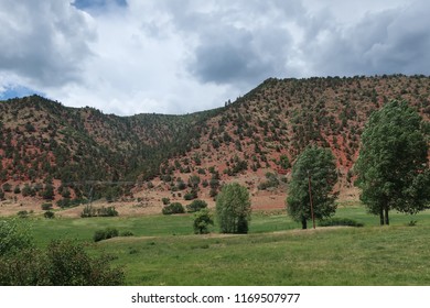 Basalt, Colorado, USA Near Aspen Summer Before 2018 Fire