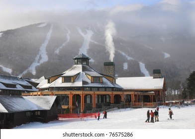 Base Ski Lodge In Stowe, VT