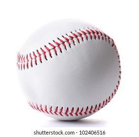 Baseball Ball Isolated On White