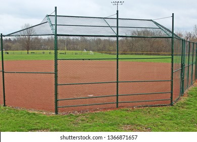 Baseball Field After A Spring Rain