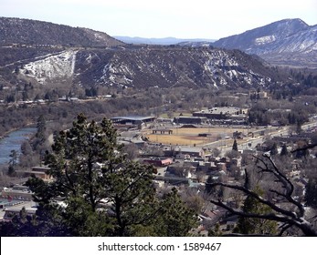 Baseball Field In Downtown Durango, CO