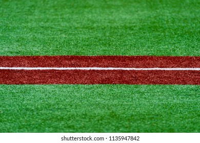 Baseball Field First Base Line