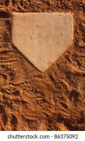 Baseball Field Home Plate With Room For Copy