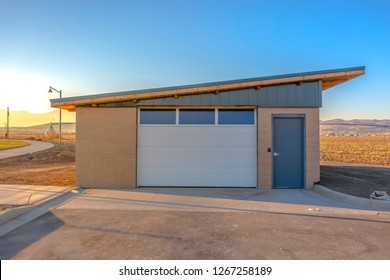 Wooden Garage Building Stock Photos Images Photography