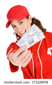 Baseball: Girl Has Tickets To Game