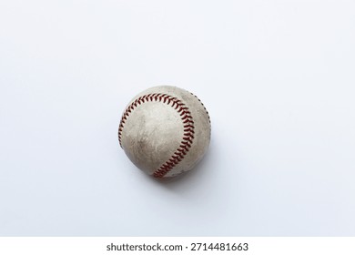 Baseball isolated on white background.