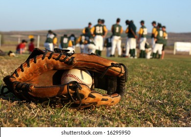 Baseball Mitt - Powered by Shutterstock