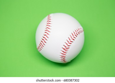 Baseball On Green Background Stock Photo 680387302 | Shutterstock