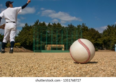 A baseball player