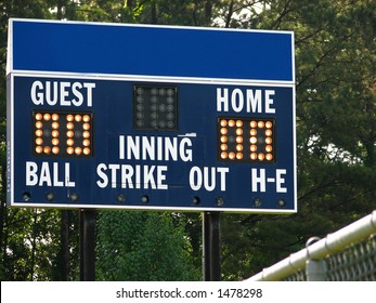 Baseball Score Board