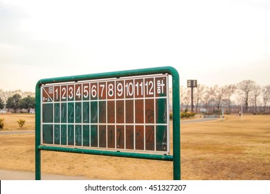 Baseball Score Board