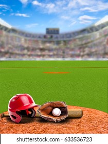 Baseball Stadium Full Fans Stands Baseball Stock Photo (Edit Now) 429597133