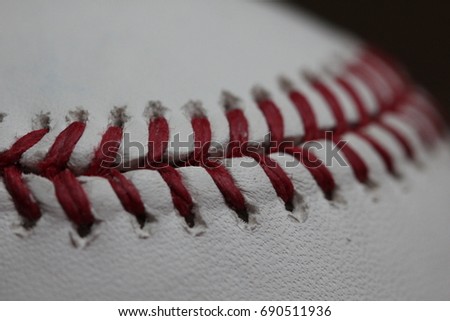 Baseball stitches macro