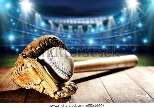 Baseball Tools Stock Photo (Edit Now) 600516449