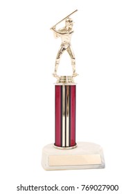 Baseball Trophy Isolated