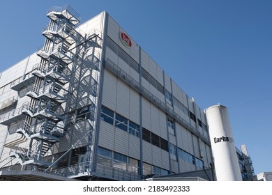 BASEL, SWITZERLAND - JULY 10 2022: Building Of The Bell Food Group Company In Basel, Switzerland. It Is One Of The Leading Processors Of Meat And Convenience Products