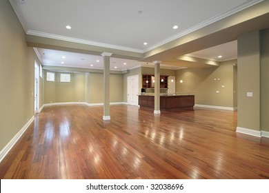 Basement In New Construction Home