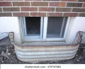 Basement Window With Catch Basin