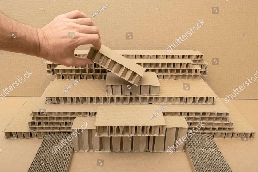 Basic architectural students project their work in 3rd architecture ...