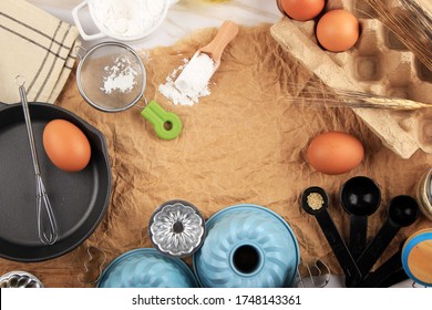 113 235 Baking Equipment Images Stock Photos Vectors Shutterstock   Basic Baking Equipmentutensils Ingredients Egg 260nw 1748143361 