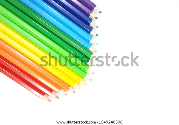 Basic Colored Pencils Drawing Stock Photo 1549240598 | Shutterstock