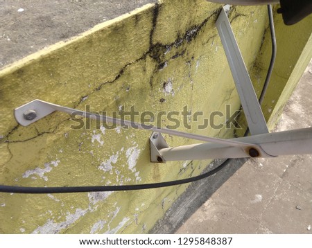 basic concept of holding out side umbrella of dth