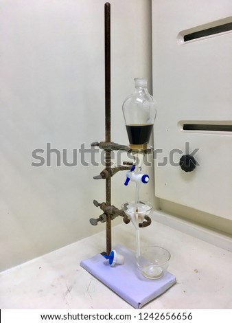 basic technique in chemical laboratories, where it is performed using a variety of apparatus, from separatory funnels to countercurrent distribution equipment called as mixer settlers.