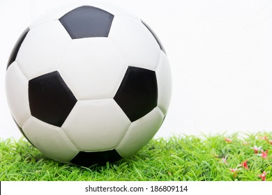 basicc soccer ball isolated on white background