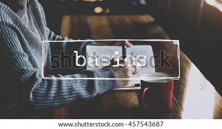 Basics Beginning Simple Learn Education Concept