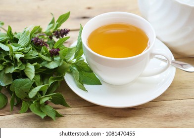 Basil Tea With Basil