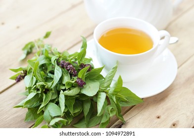 Basil Tea With Basil