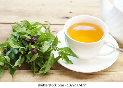 Basil Tea With Basil