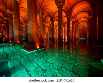 Basilica Cistern Yerebatan Cistern Museum Opened Stock Photo 2194451655 ...